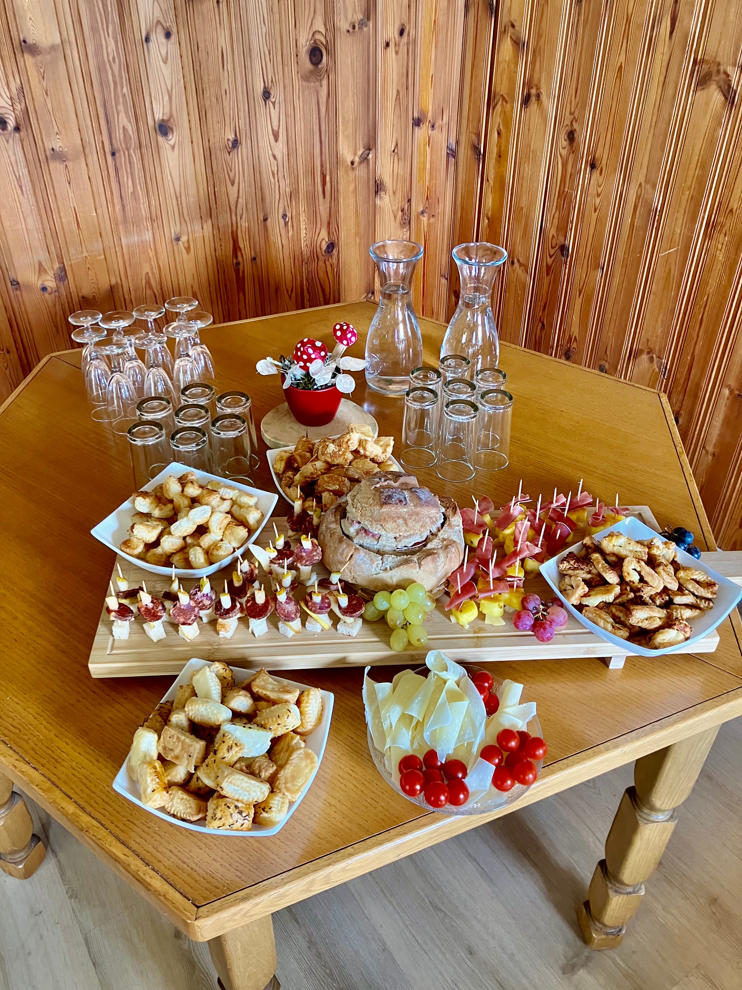 Déjeuner Auberge du Ranch