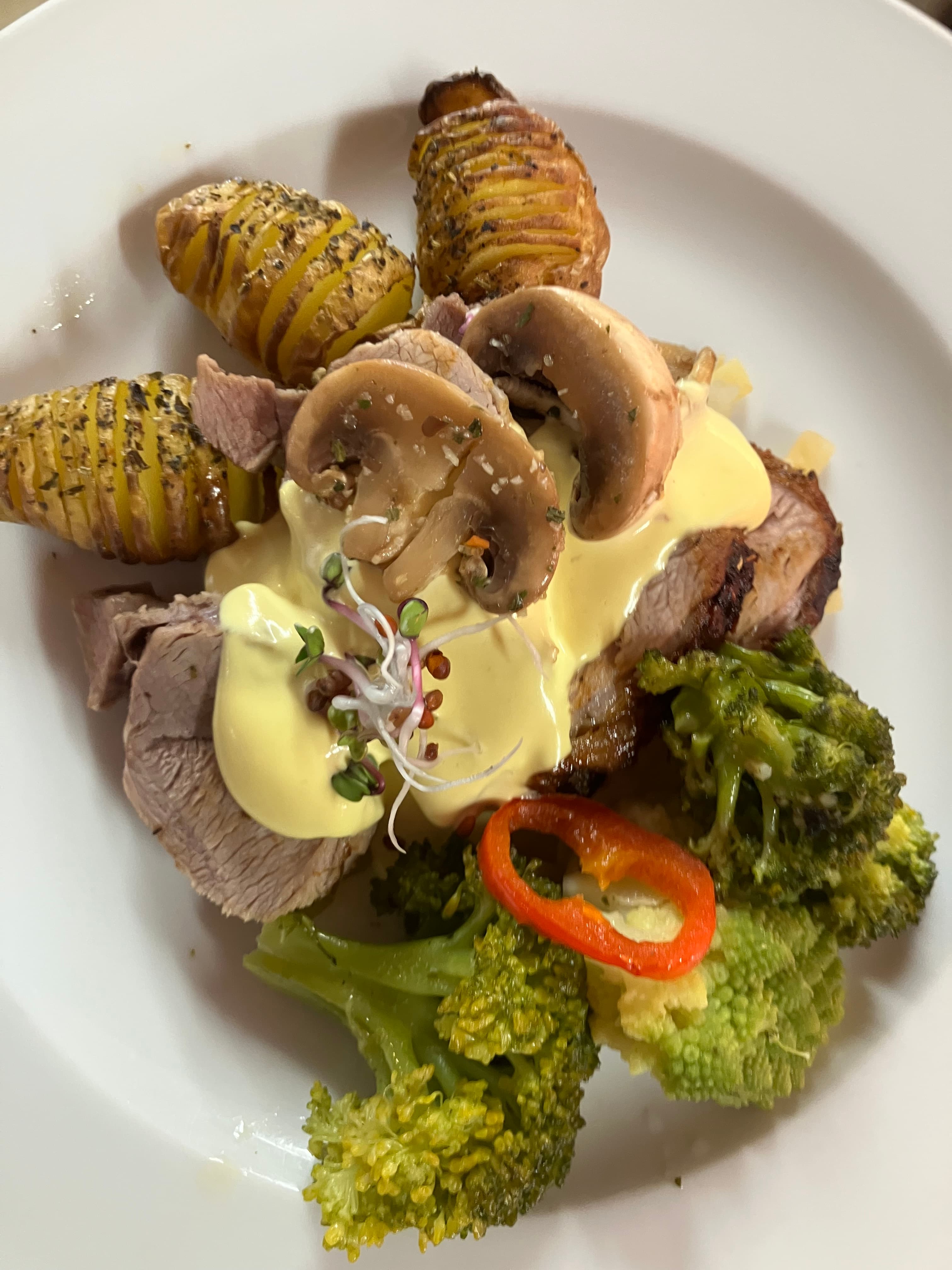 Plat 1 Auberge du Ranch